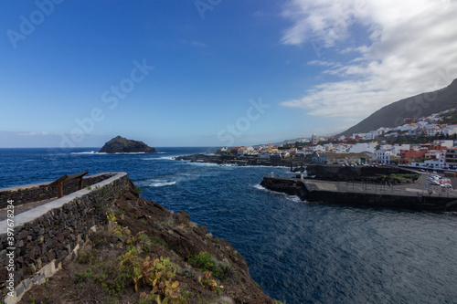 Small town of Garachico in the north of Tenerife (Spain)