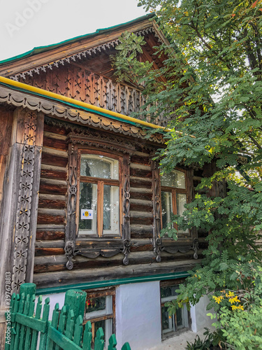 Wooden house in russia © Nadezda