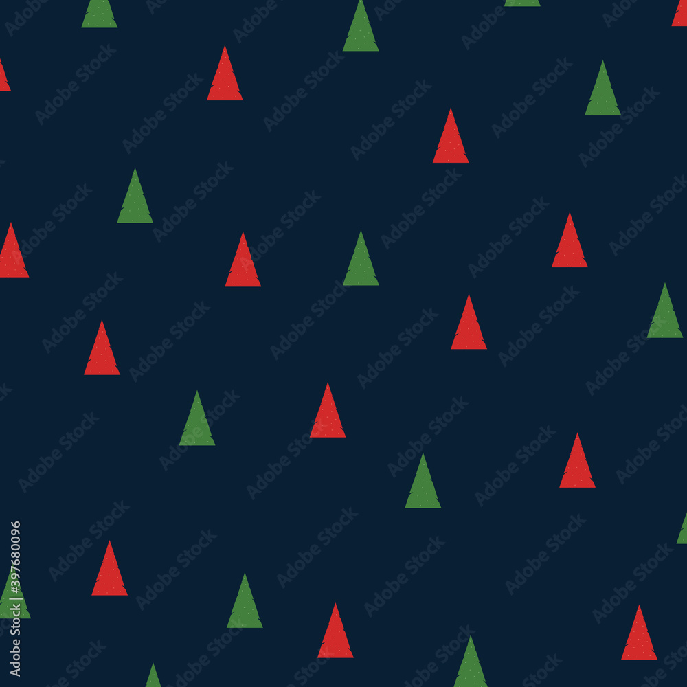 Christmas - New Year - Tree - Stock Vector Illustration Christmas - New Year - Tree - Stock Vector Illustration