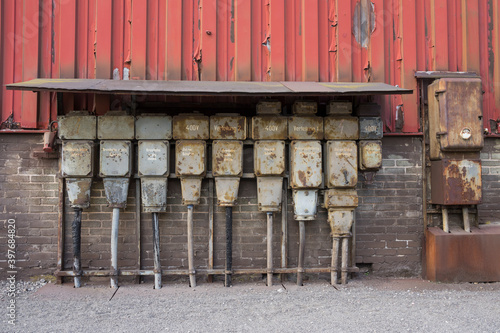 electrical supply of an old industrial building