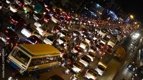 Trafik in India  photo