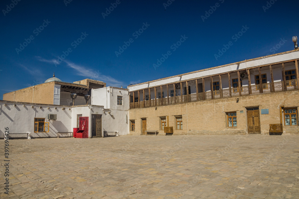 Buildings of the Ark of Bukhara fortress, Uzbekistan Buildings of the Ark of Bukhara fortress, Uzbekistan