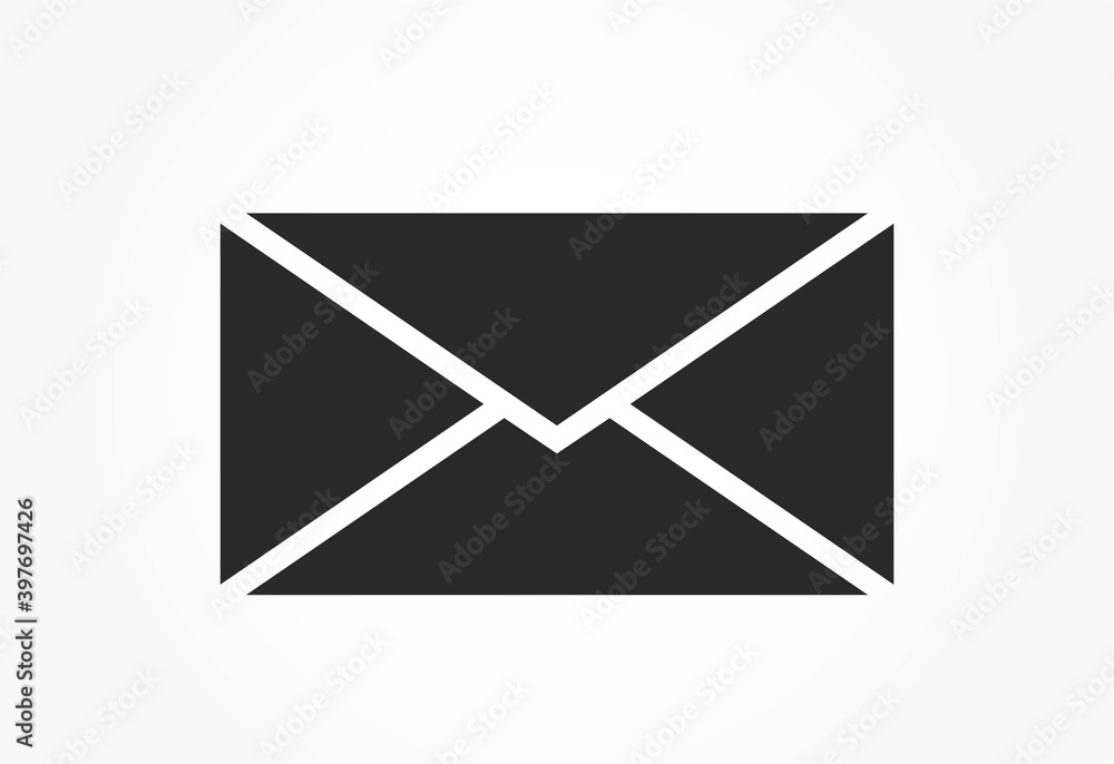 post envelope icon. closed envelope for message. infographic element and business symbol for web design post envelope icon. closed envelope for message. infographic element and business symbol for web design