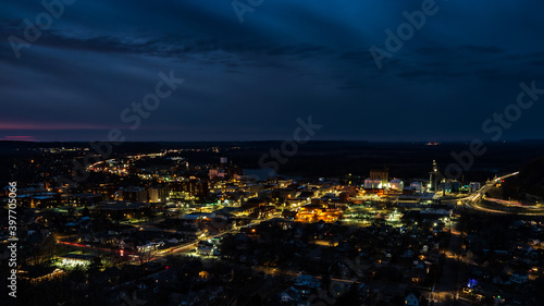 Night Photo of Red Wing, Minnesota
