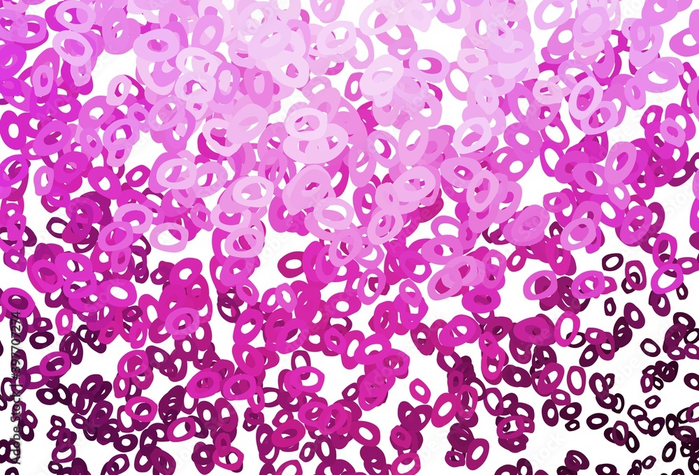 Light Pink vector background with bubbles. Light Pink vector background with bubbles.