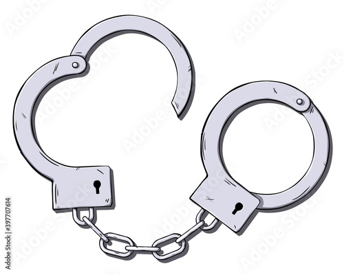 Cartoon Handcuffs