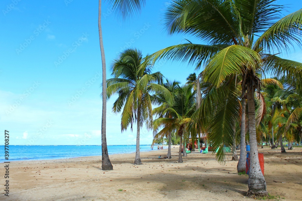 Fototapeta premium Luquillo Beach, Puerto Rico