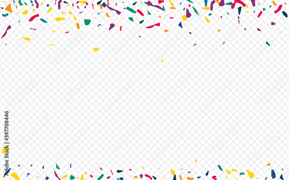 Green Confetti Happy Transparent Background. Green Confetti Happy Transparent Background.