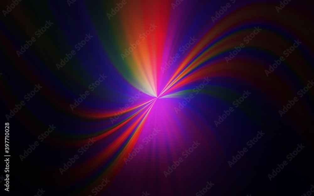 Obraz premium Dark Pink, Blue vector abstract blurred background.