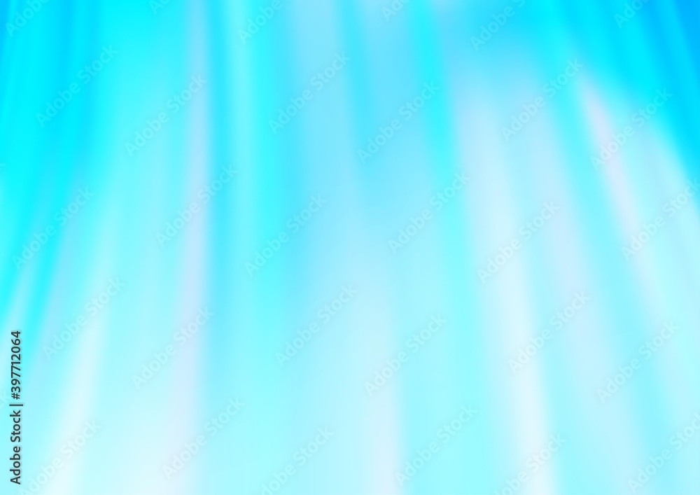 Light BLUE vector background with curved circles. Light BLUE vector background with curved circles.