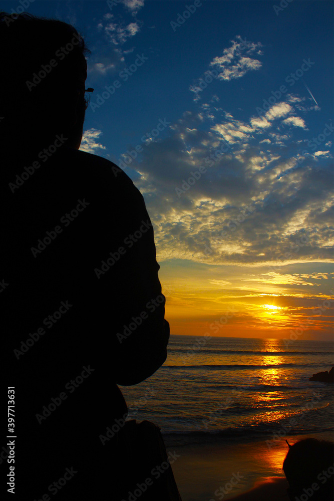 sunset of tanah lot sunset of tanah lot