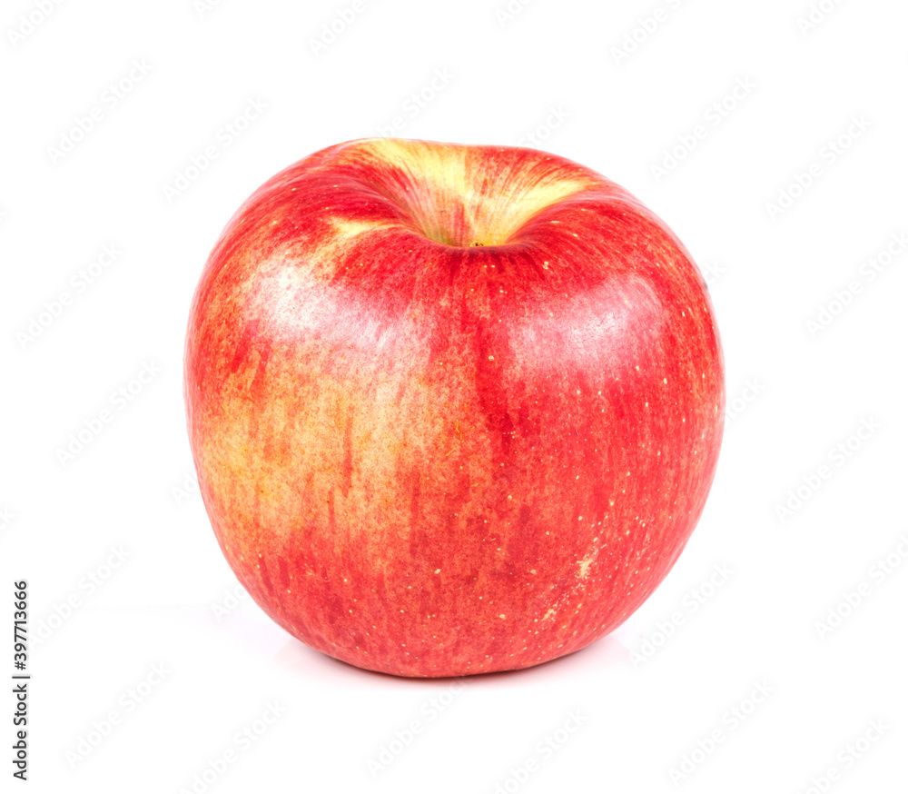 Fresh red apple isolated on white. With clipping path Fresh red apple isolated on white. With clipping path