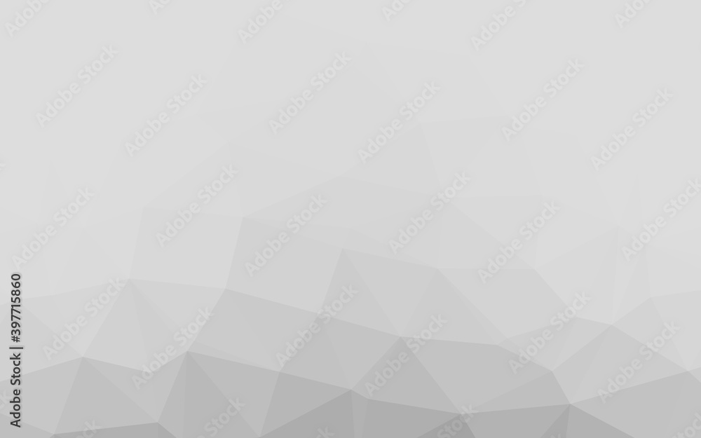 Light Silver, Gray vector polygonal background. Light Silver, Gray vector polygonal background.