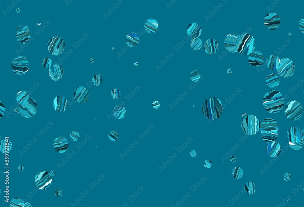 Light blue vector template with circles. Light blue vector template with circles.