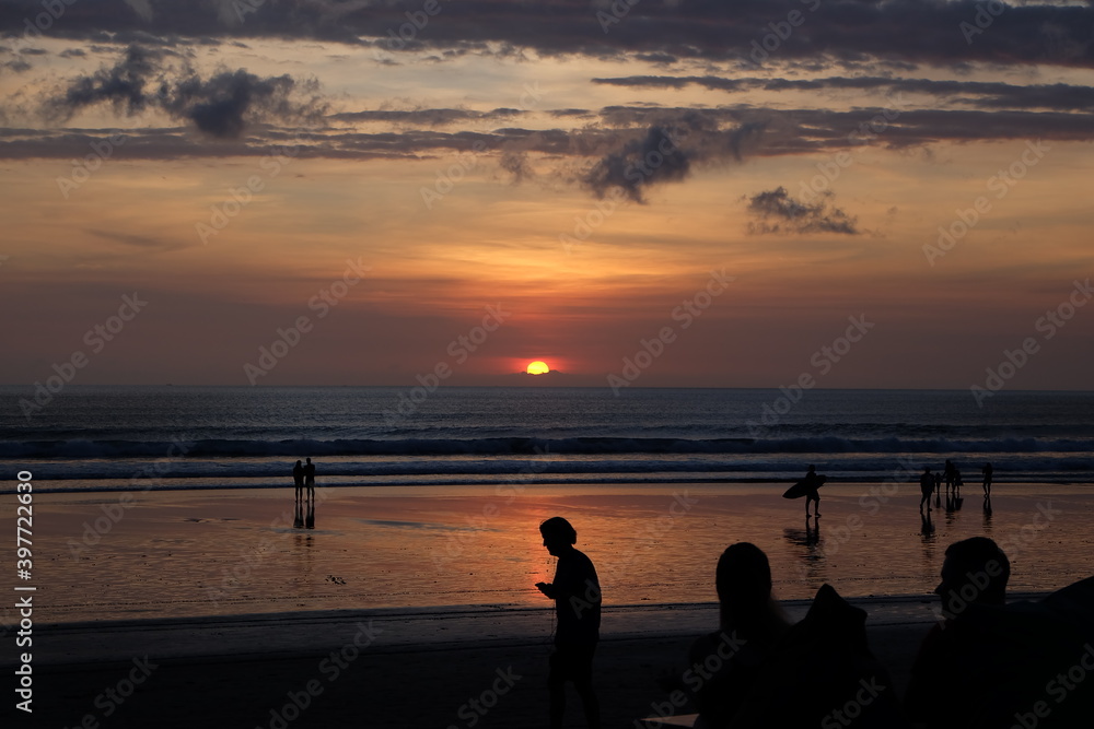 beautiful sunsets in Bali #baliindonesia