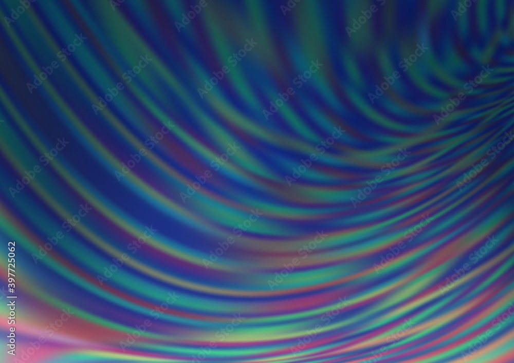 Light BLUE vector abstract template.