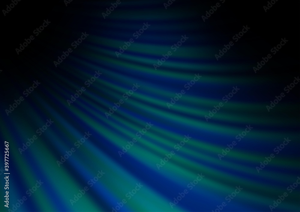 Dark BLUE vector pattern with liquid shapes. Dark BLUE vector pattern with liquid shapes.