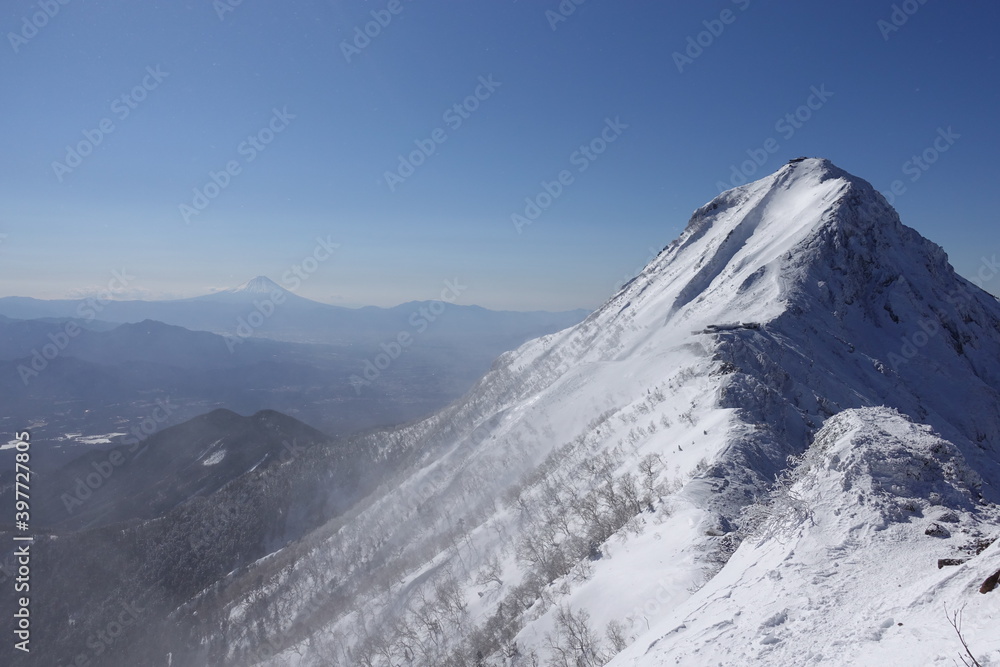 雪山・登山・アウトドア　風景　背景素材