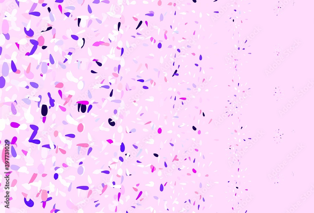 Light Purple vector backdrop with dots.