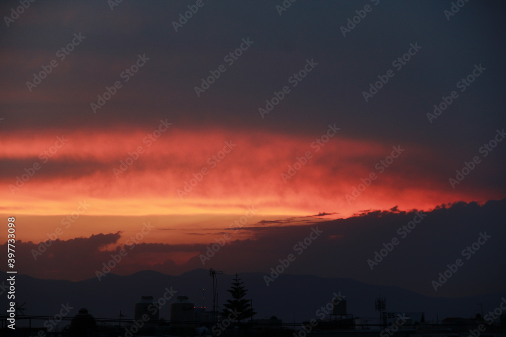Fototapeta premium Atardecer