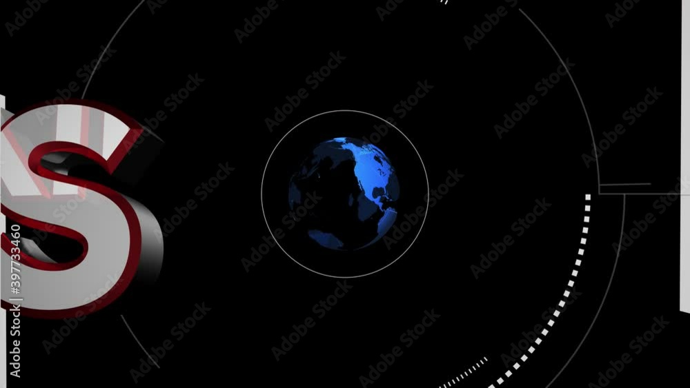 Animated Breaking News Open Intro Transition