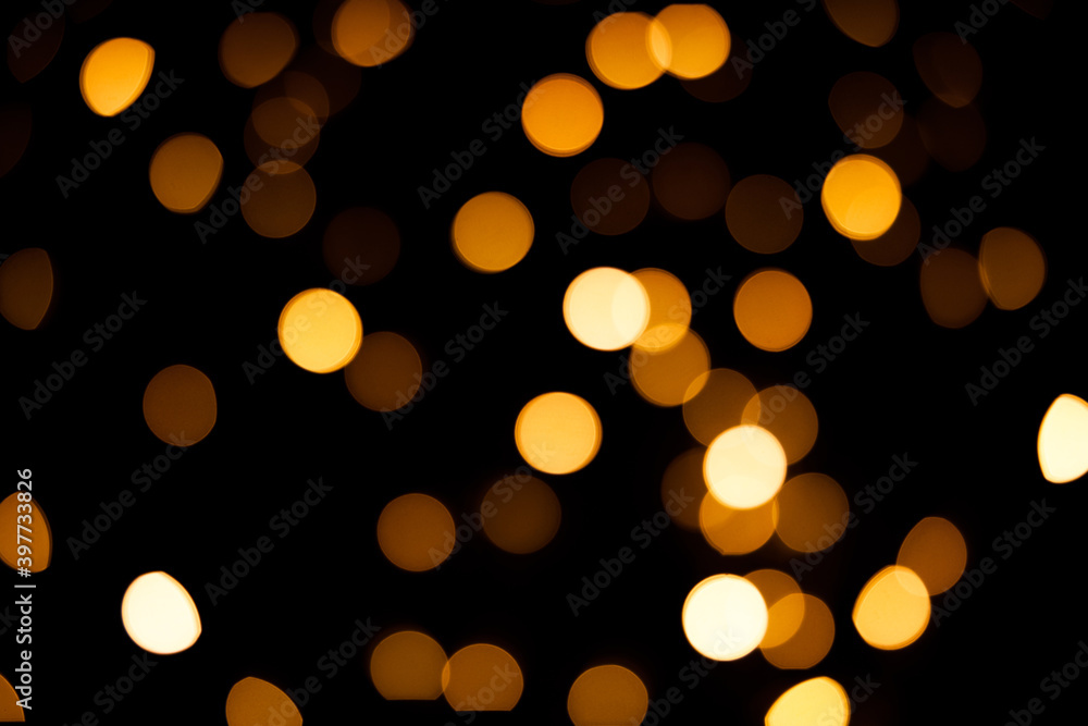 Blurred glare on a black background Blurred glare on a black background