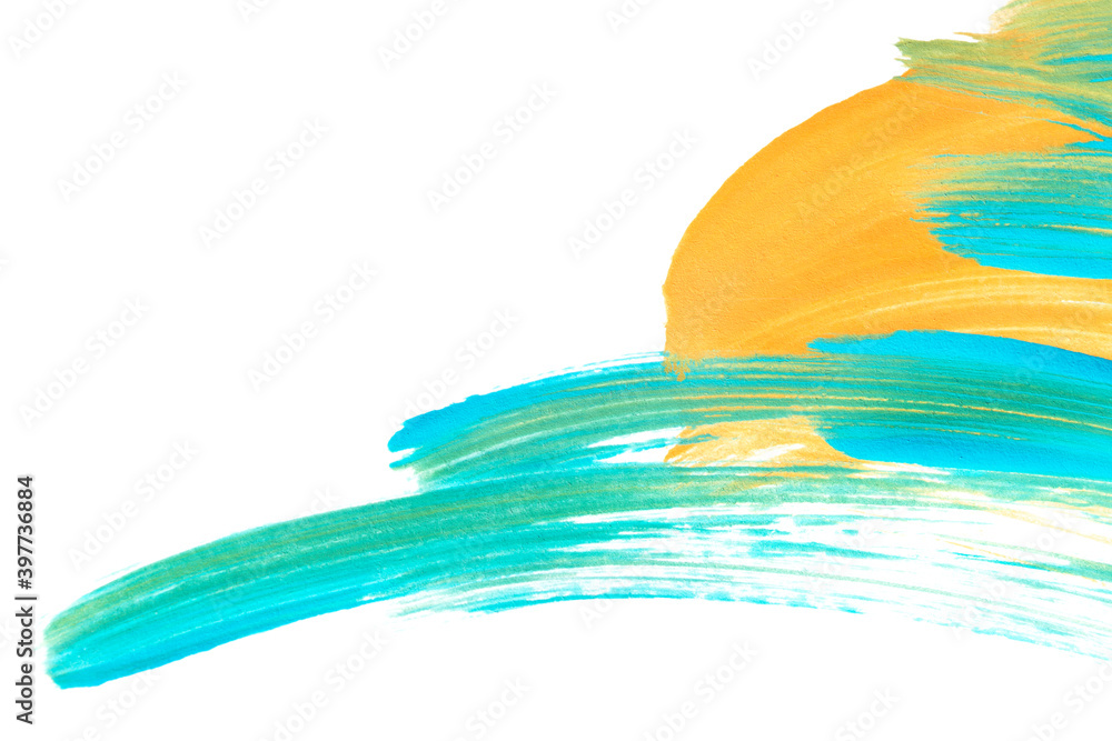 Abstract drawing isolated Abstract drawing isolated