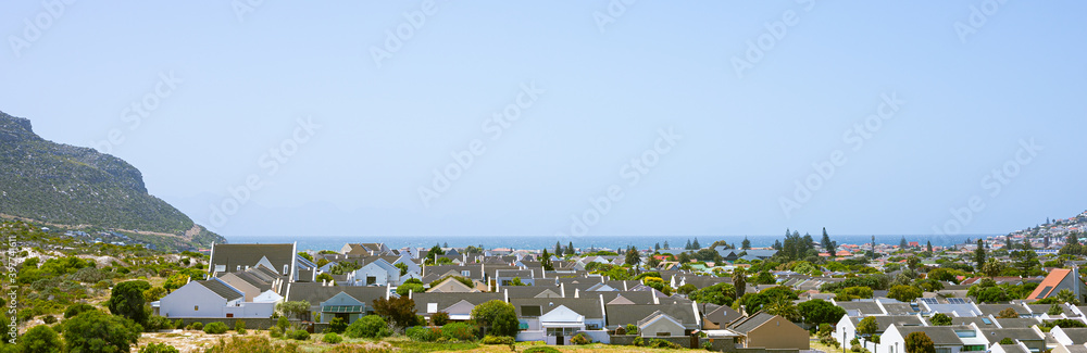 Fototapeta premium Fish Hoek Valley in Cape Town South Africa