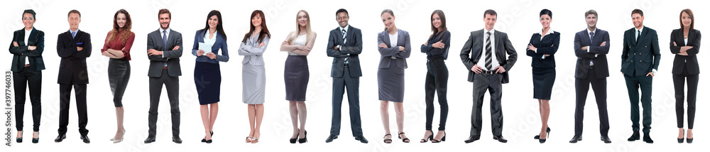 Young attractive business people - the elite business team Young attractive business people - the elite business team
