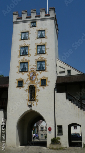 Einlasstor / Stadttor in Mindelheim im Allgäu photo