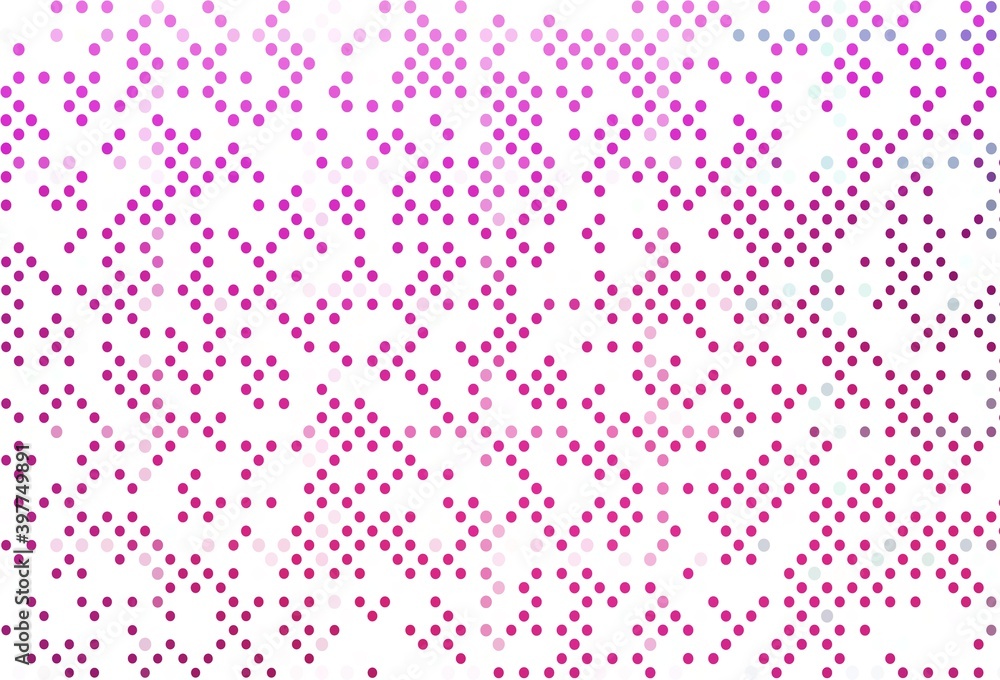 Light Pink vector background with bubbles. Light Pink vector background with bubbles.