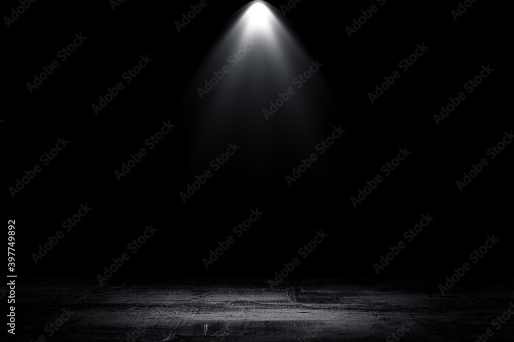 Empty space of Concrete floor grunge texture background with spotlight. Empty space of Concrete floor grunge texture background with spotlight.