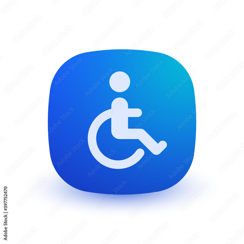 Wheelchair - Button Wheelchair - Button