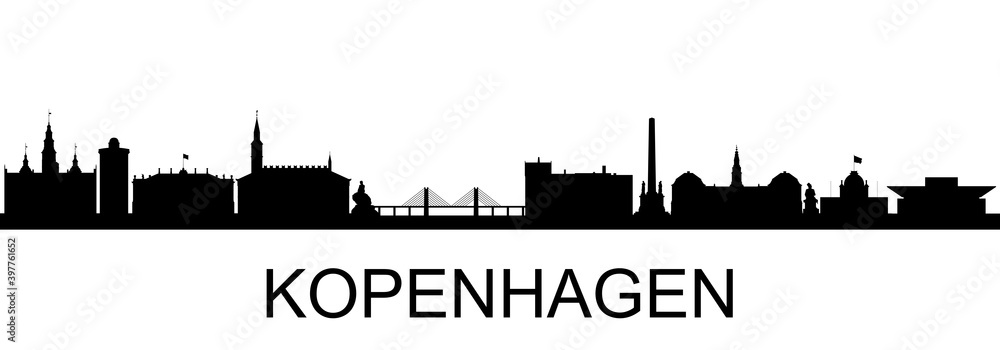 Kopenhagen Skyline