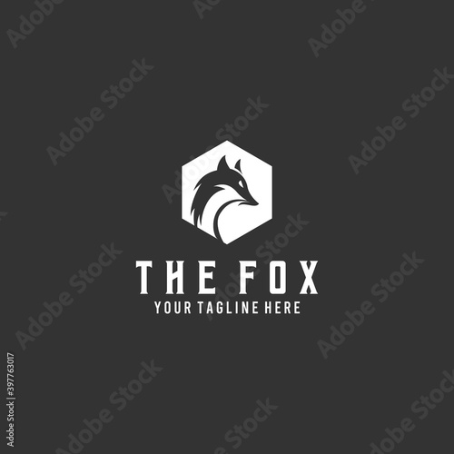 Creative the fox logo design