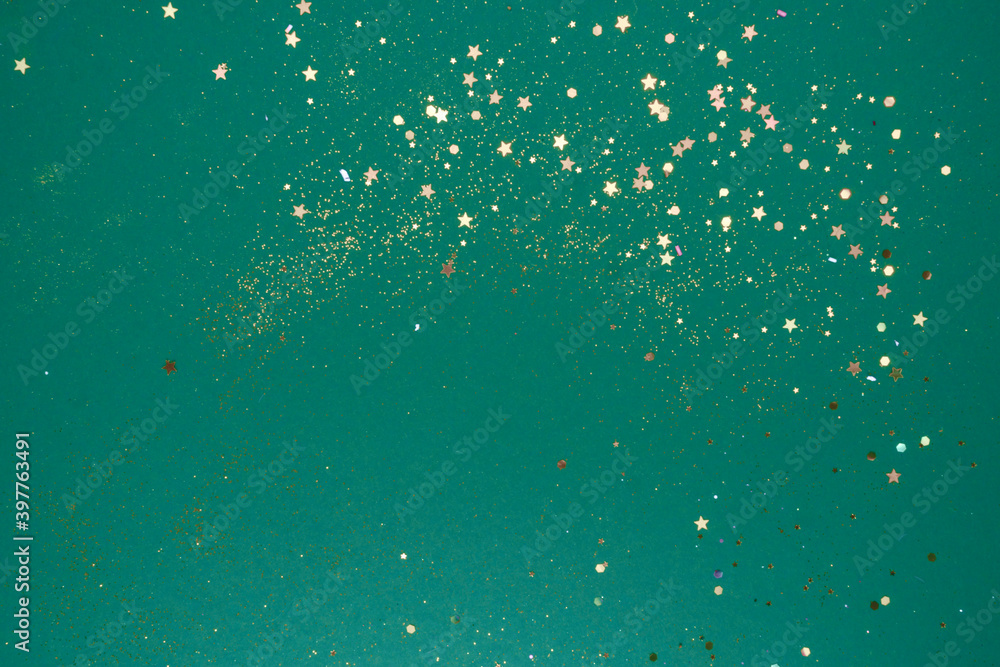 trendy green blank with space for wishes, invitation