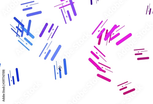 Light Blue, Red vector background with straight lines.