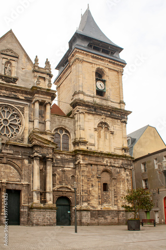 Dieppe. Eglise Saint-Rémy, Seine maritime, Normandie 