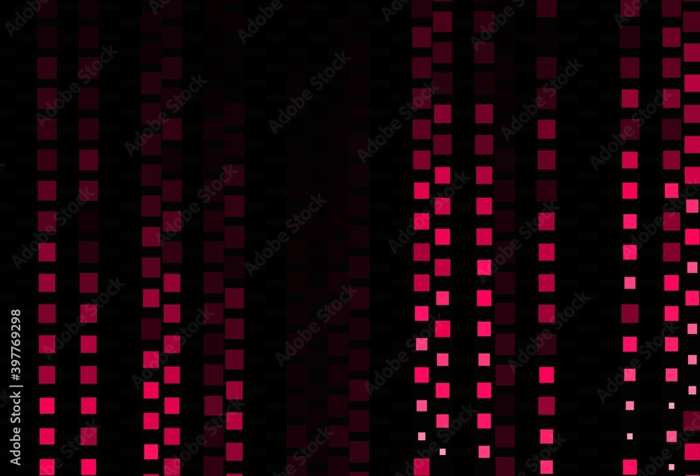 Dark Red vector texture with rectangular style.