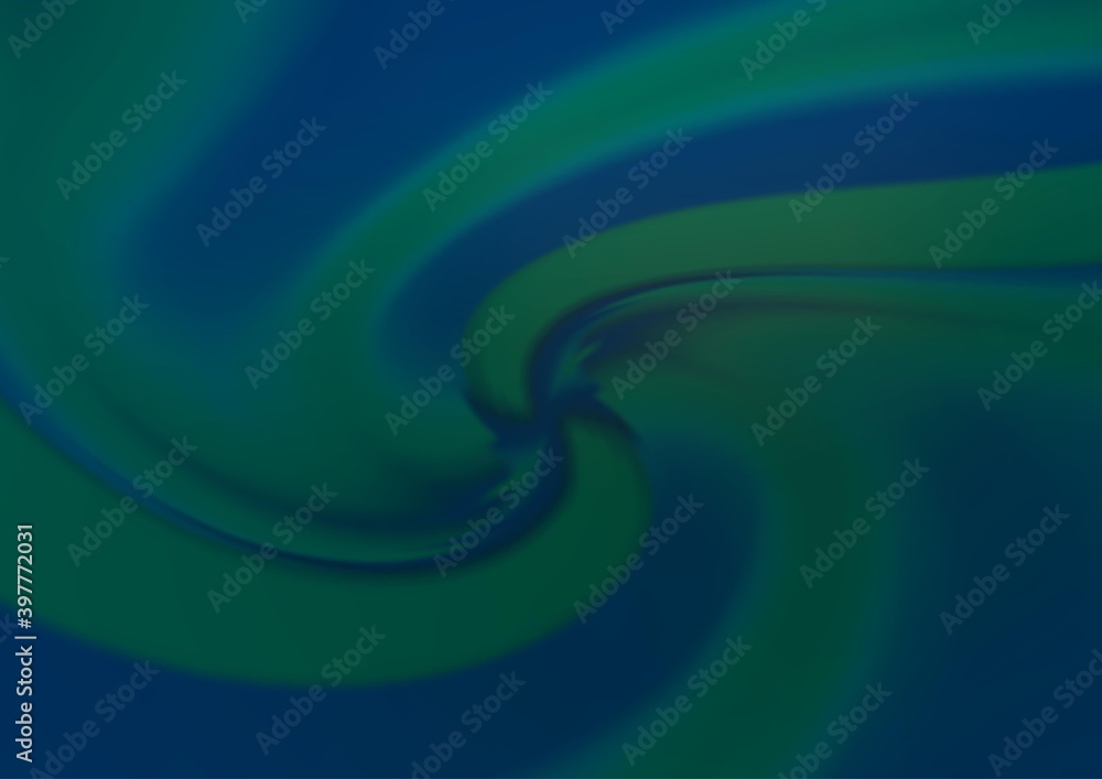 Dark BLUE vector blurred bright template. Dark BLUE vector blurred bright template.