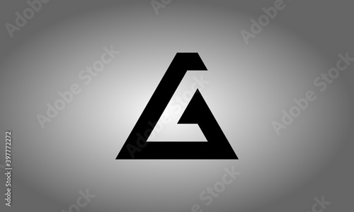 letter icon G logo design 