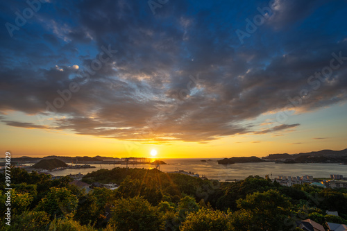 長崎の夕陽