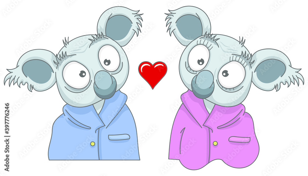 Saint-Valentin : Koala Saint-Valentin : Koala