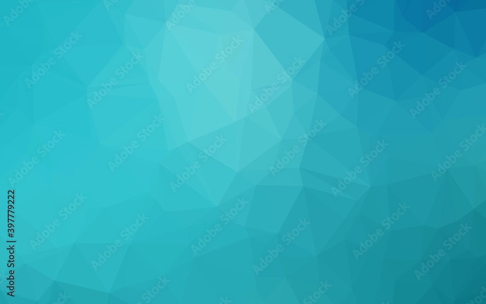 Light BLUE vector polygon abstract backdrop. Light BLUE vector polygon abstract backdrop.