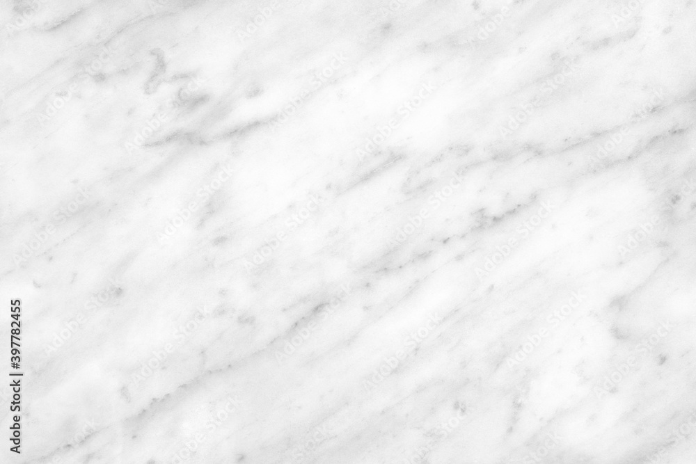 White Carrara Marble texture background or pattern surface.