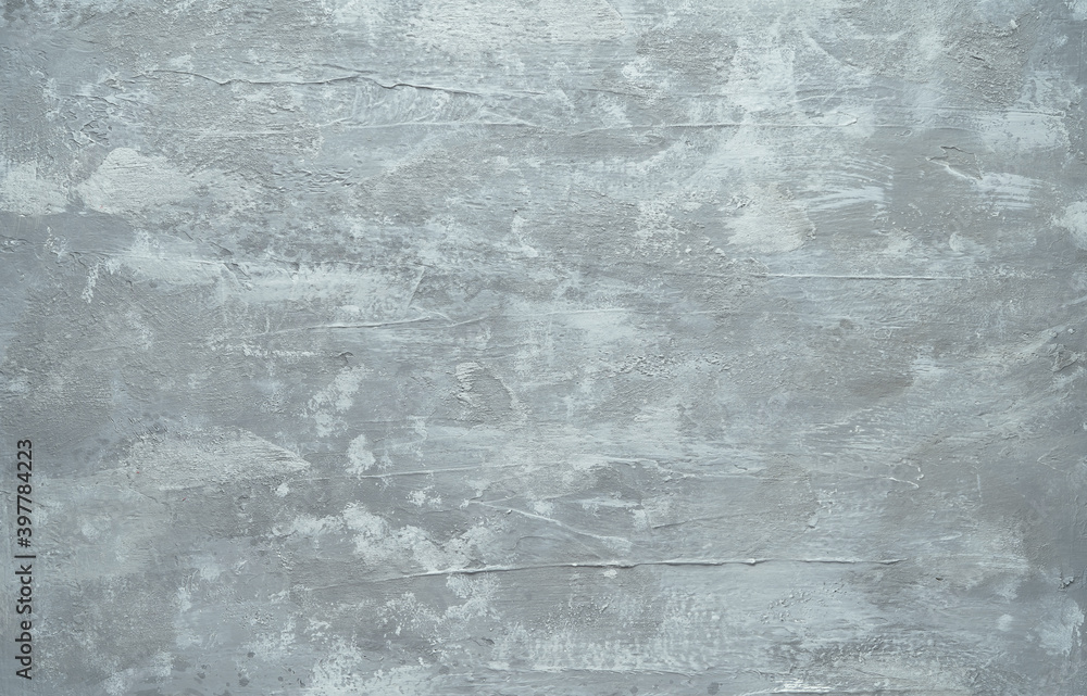 Naklejka premium old grungy texture, grey concrete wall