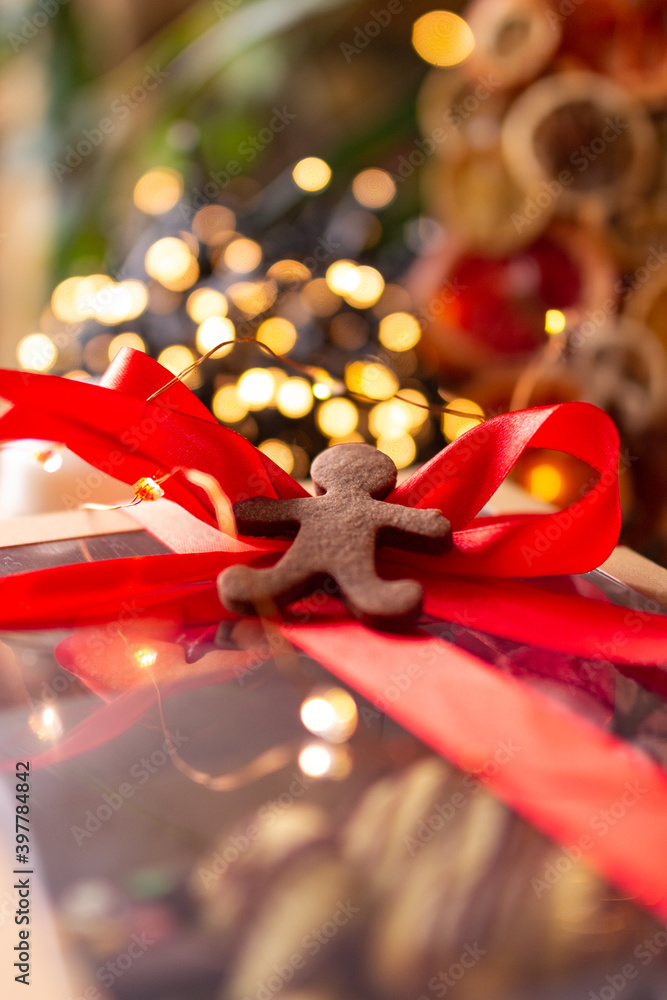 Naklejka premium Christmas Gift Box