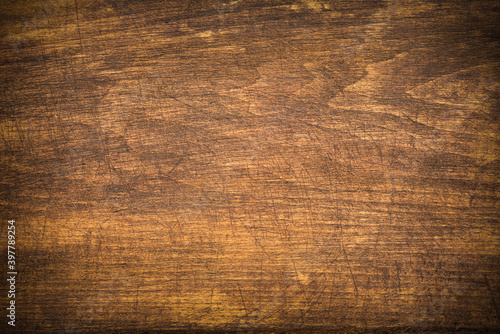 Fotografie wooden warm background with a vignette in the rustic cowboy style of the wild We