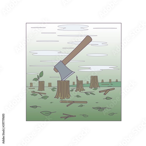 Ecology and environmental problems. Environmental crisis.