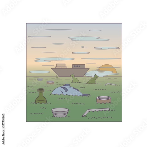 Ecology and environmental problems. Environmental crisis.